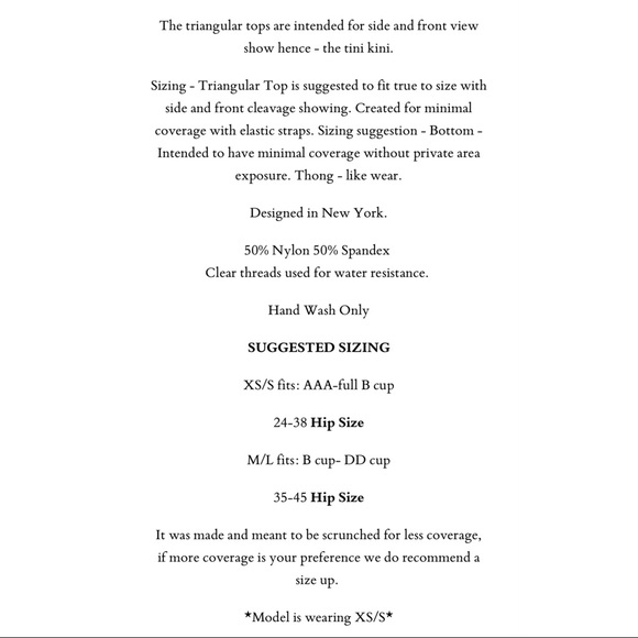 SEL TINIKINI - CHOCOLATE XS/S - Picture 5 of 5